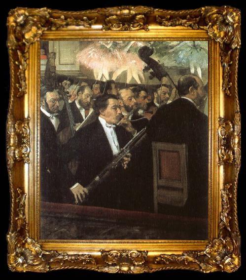 framed  samuel taylor coleridge the bassoon player of the orchestra of the paris opera in 1868., ta009-2